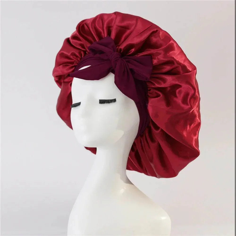 Silk Satin Bonnet for Sleeping – Hair Protection Cap - ZA-Zola