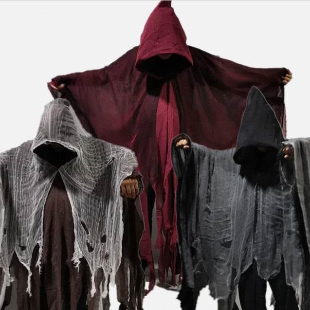 ZA-Zola Halloween Skull Cloak Costume for Adults - ZA-Zola