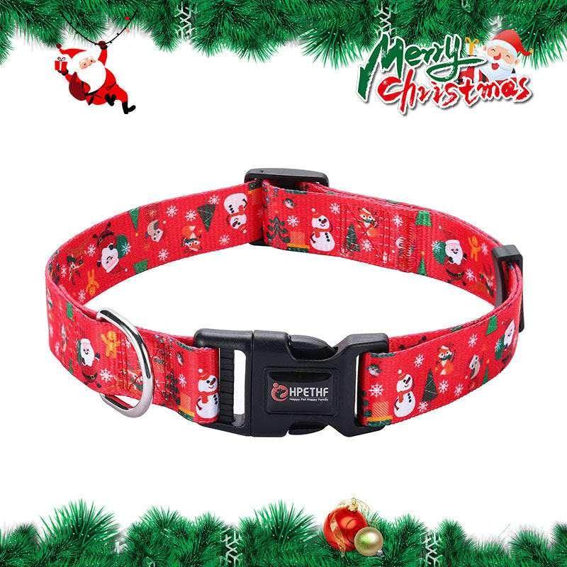 Christmas Pet Collar & Leash Set – Festive Walks - ZA-Zola