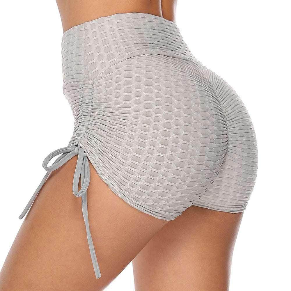 Drawstring Butt Lift Gym Shorts – Women’s Workout Wear - ZA-Zola
