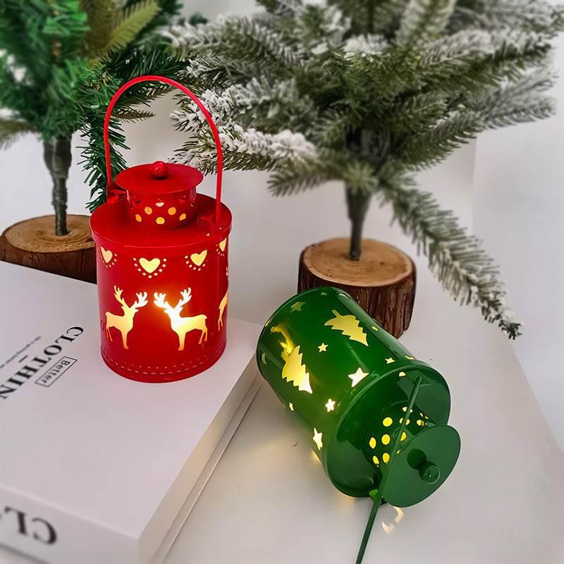Christmas LED Candle Lanterns Nordic Wind Lights - ZA-Zola