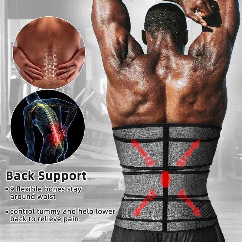 Men's Sports Fitness Waist Belt Corset Slimming Belt - ZA-Zola