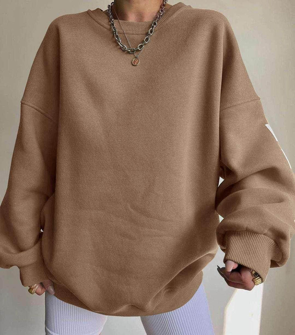 Buy Women's Casual Print Sweater – Stay Cozy & Stylish! - ZA-Zola