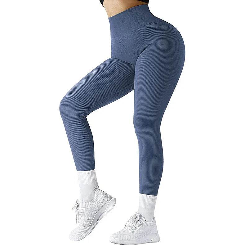High Waist Seamless Leggings – Women’s Yoga Fitness Pants - ZA-Zola