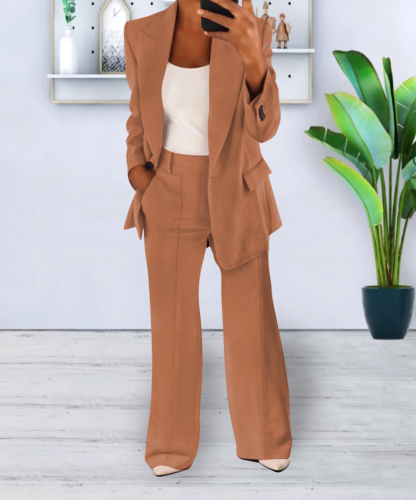 Stylish Japandi Casual Suit | Women Fashion