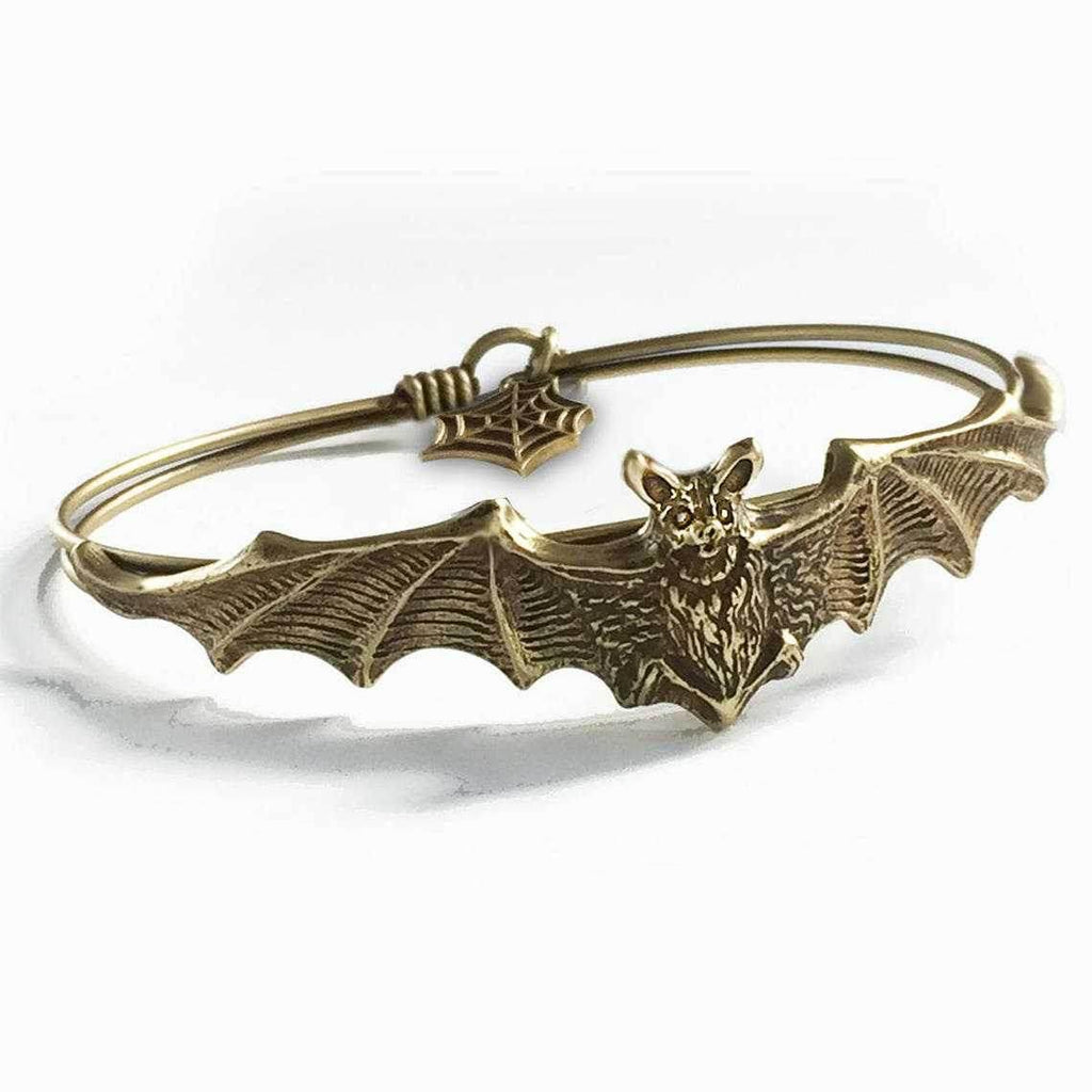 ZA-Zola Bat Bracelet – Gothic Halloween Jewelry - ZA-Zola