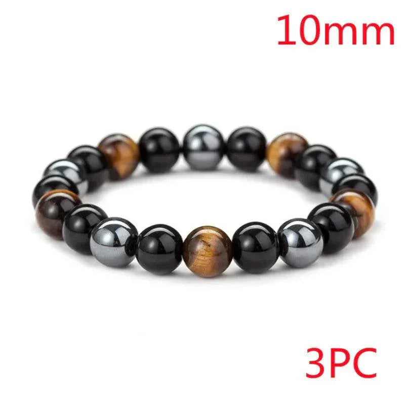 Tiger Eye Stone Bracelet – Natural & Handwoven - ZA-Zola