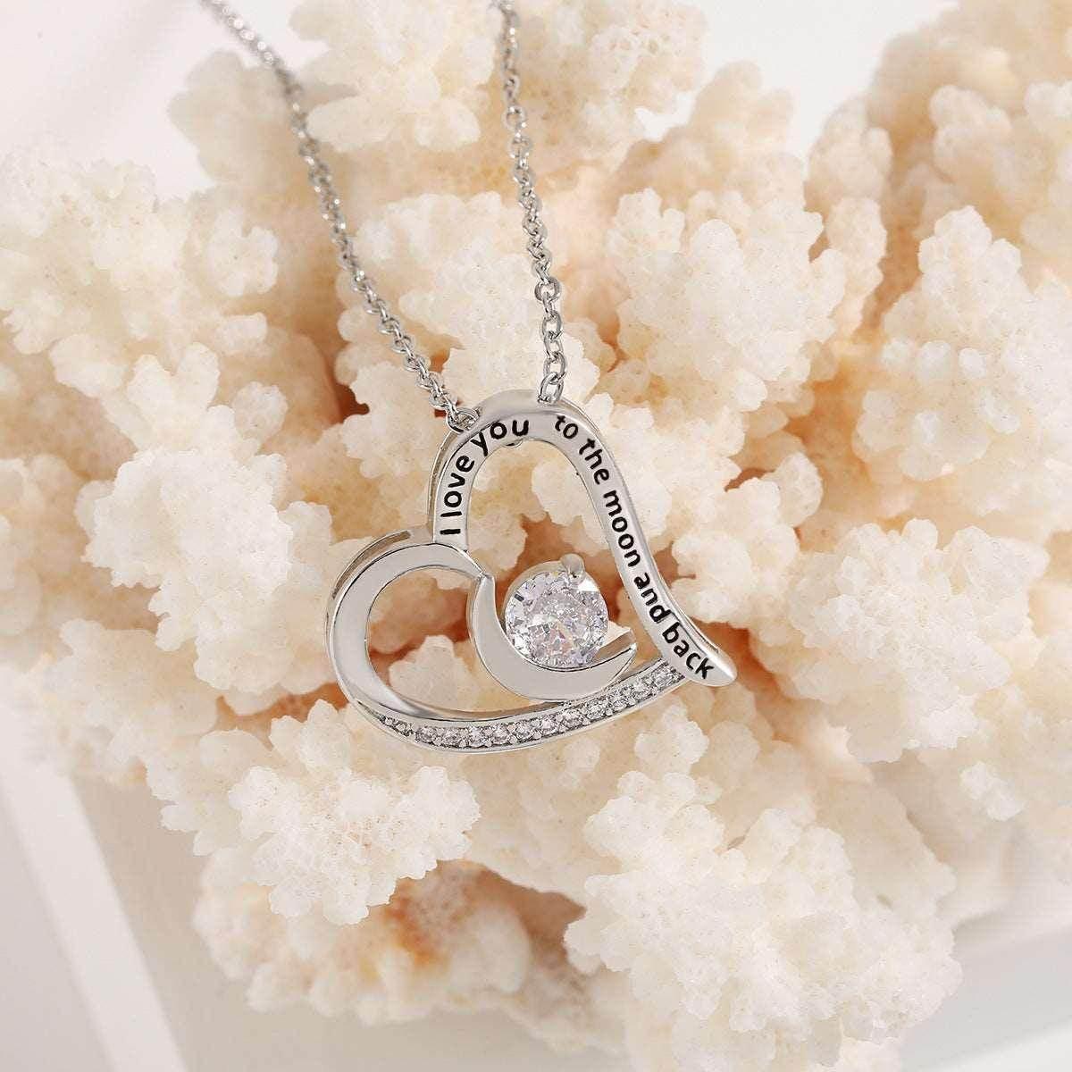 Shop Heart Love Necklace – Perfect Valentine Gift! - ZA-Zola