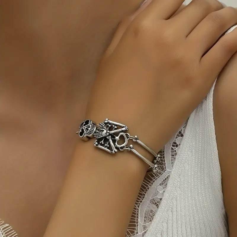 ZA-Zola Skull Bracelet Halloween Jewelry - ZA-Zola