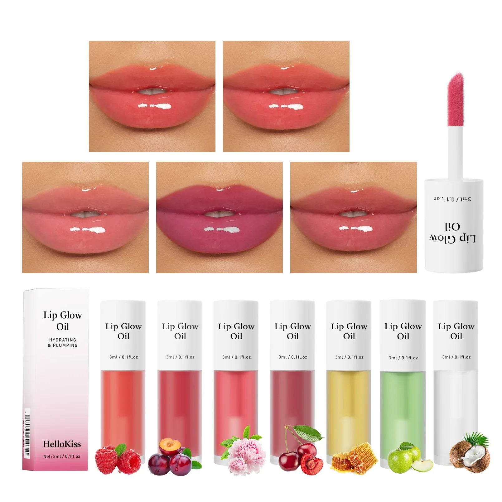 Water Light Moisturizing Fruit Lip Gloss - ZA-Zola