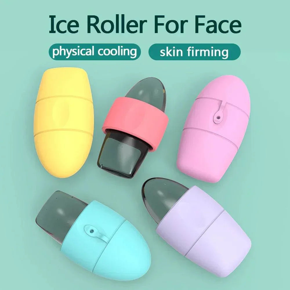 Silicone Ice Face Roller for Glowing Skin - ZA-Zola