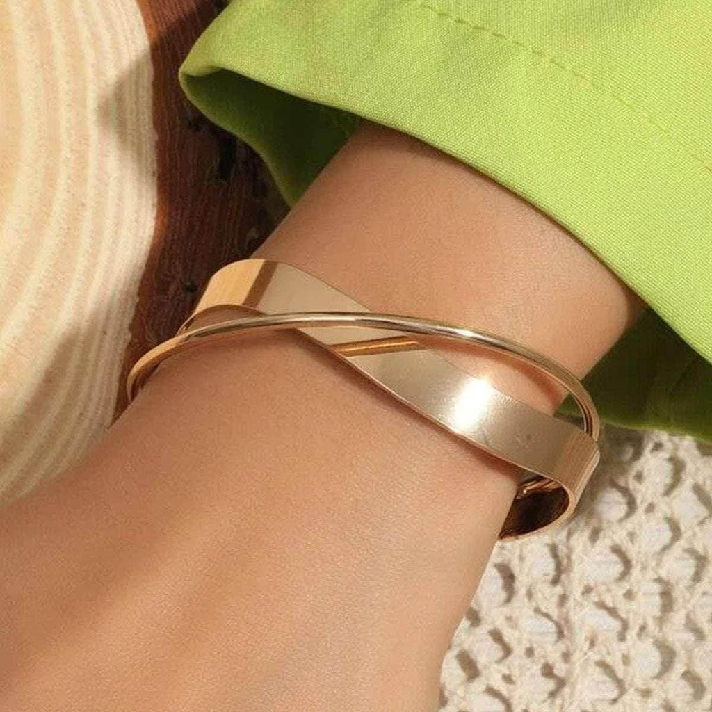 Twisted Hip Hop Style Bracelet Set for Women - ZA-Zola
