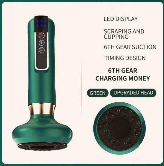Electric Vacuum Cupping Massager – Anti-Cellulite Fat Burning - ZA-Zola