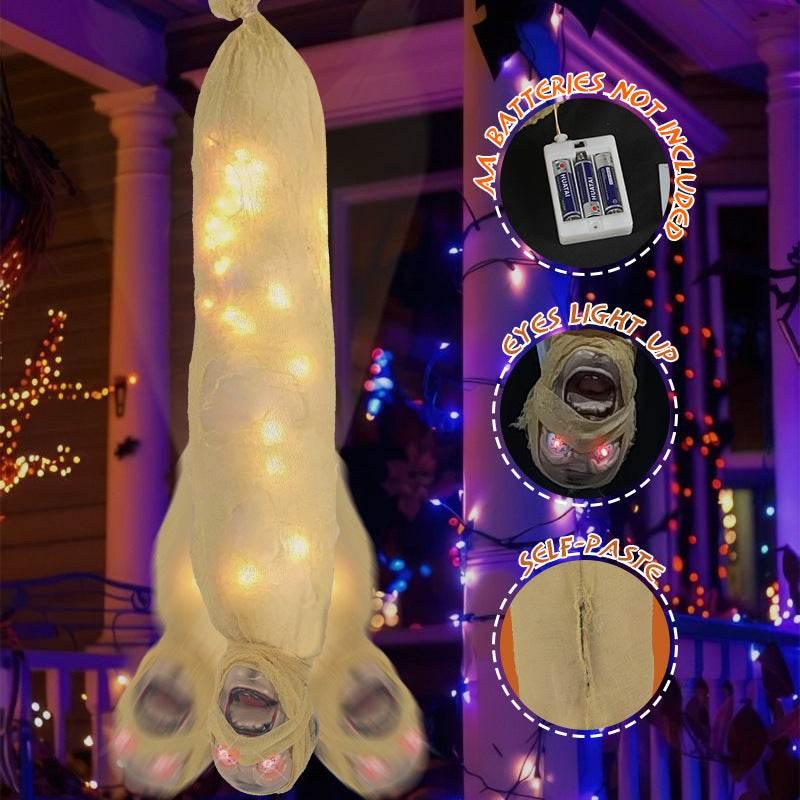 ZA-Zola Inverted Mummy Hanging Ghost Décor - ZA-Zola