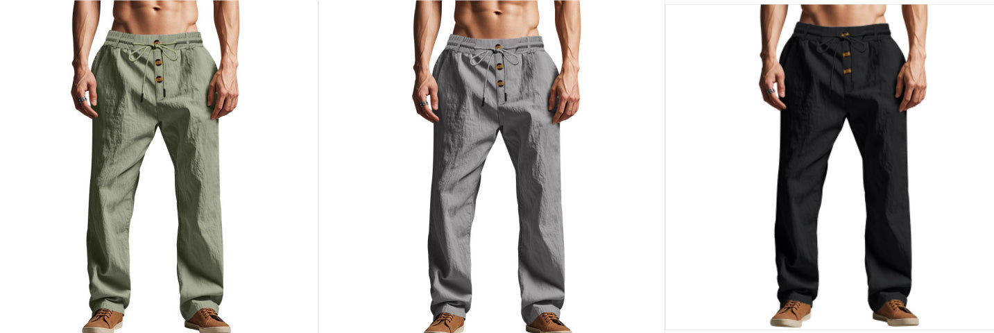 Men’s Linen Trousers | Breathable & Stylish Summer Pants