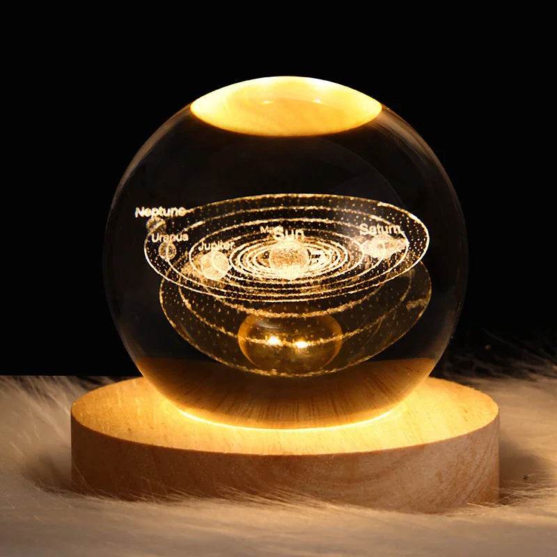 Buy Crystal Ball Night Lamp - Starry Sky Ambience - ZA-Zola