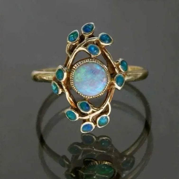 Minimalist Flower Shell Ring for Index Finger Look - ZA-Zola