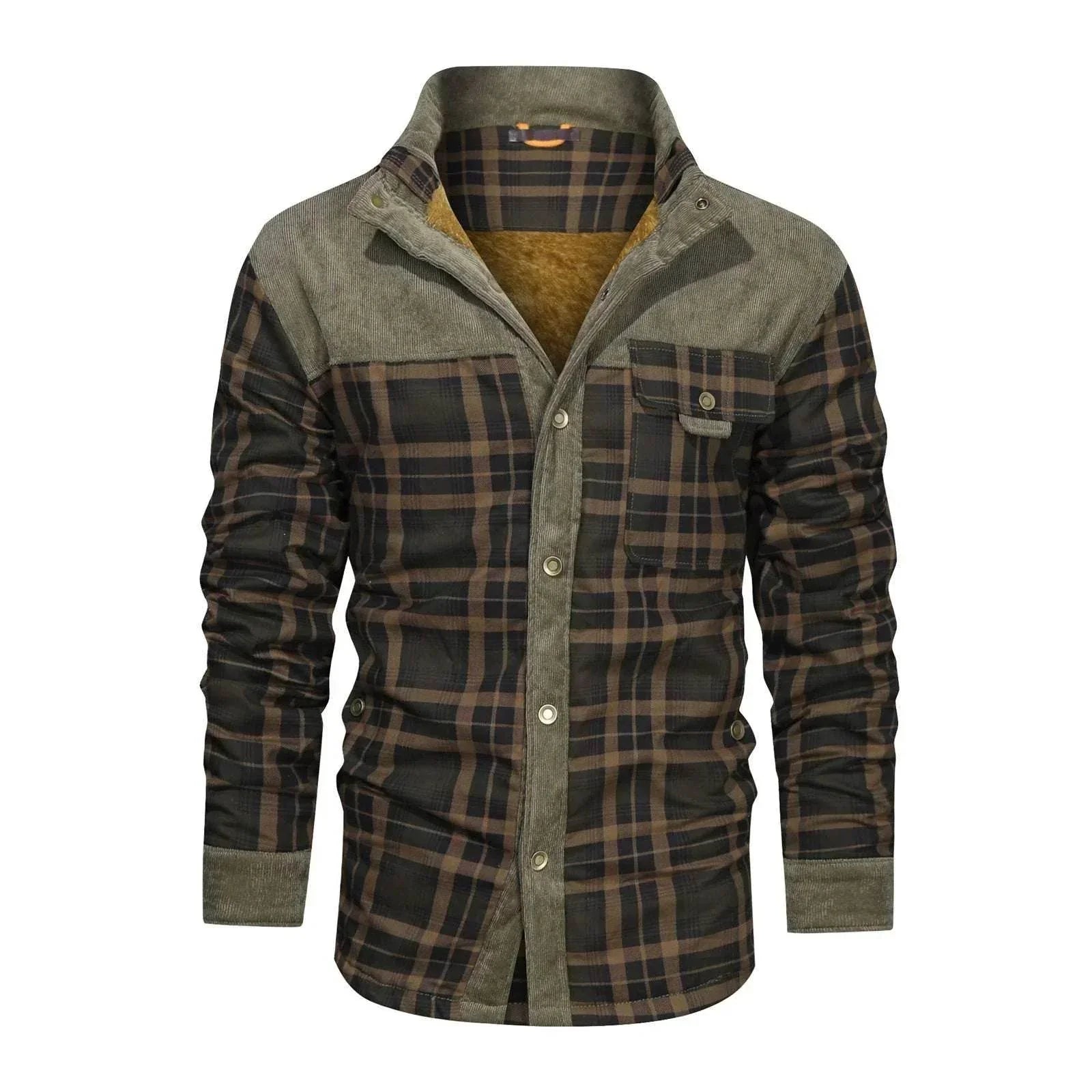 Men's Wool Thick Coat Jacket – Autumn & Winter Essential - ZA-Zola