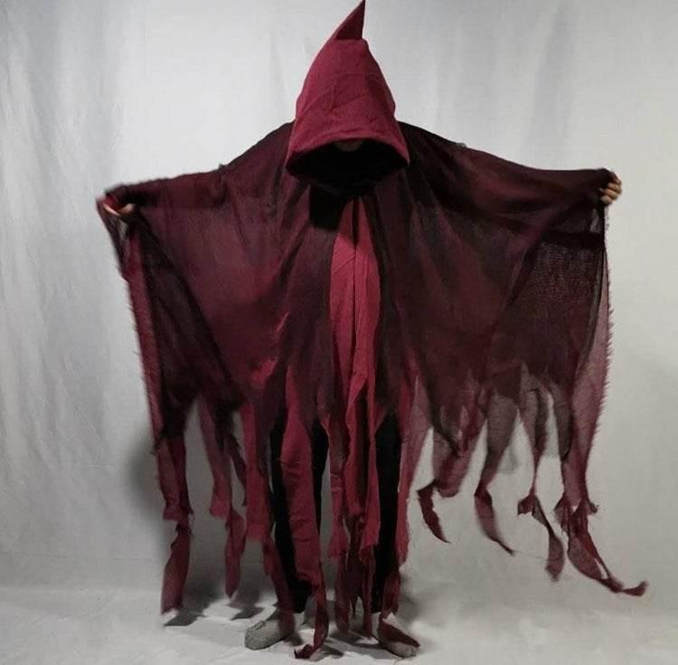 ZA-Zola Halloween Skull Cloak Costume for Adults - ZA-Zola