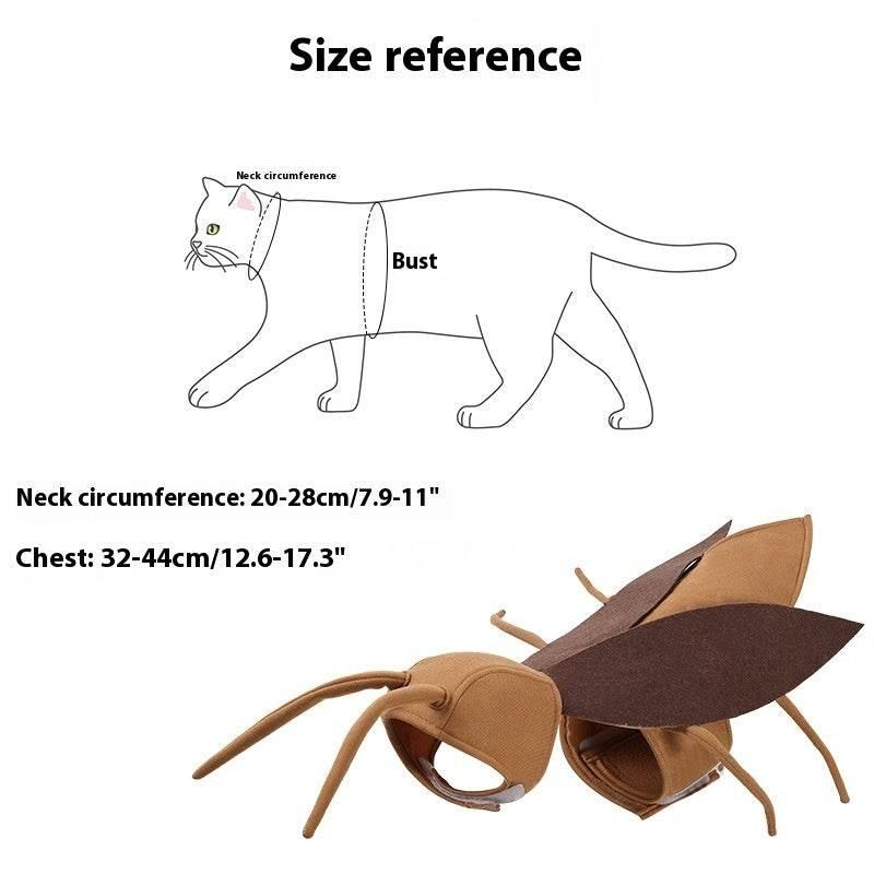 ZA-Zola Dog & Cat Cockroach Pet Costume - ZA-Zola