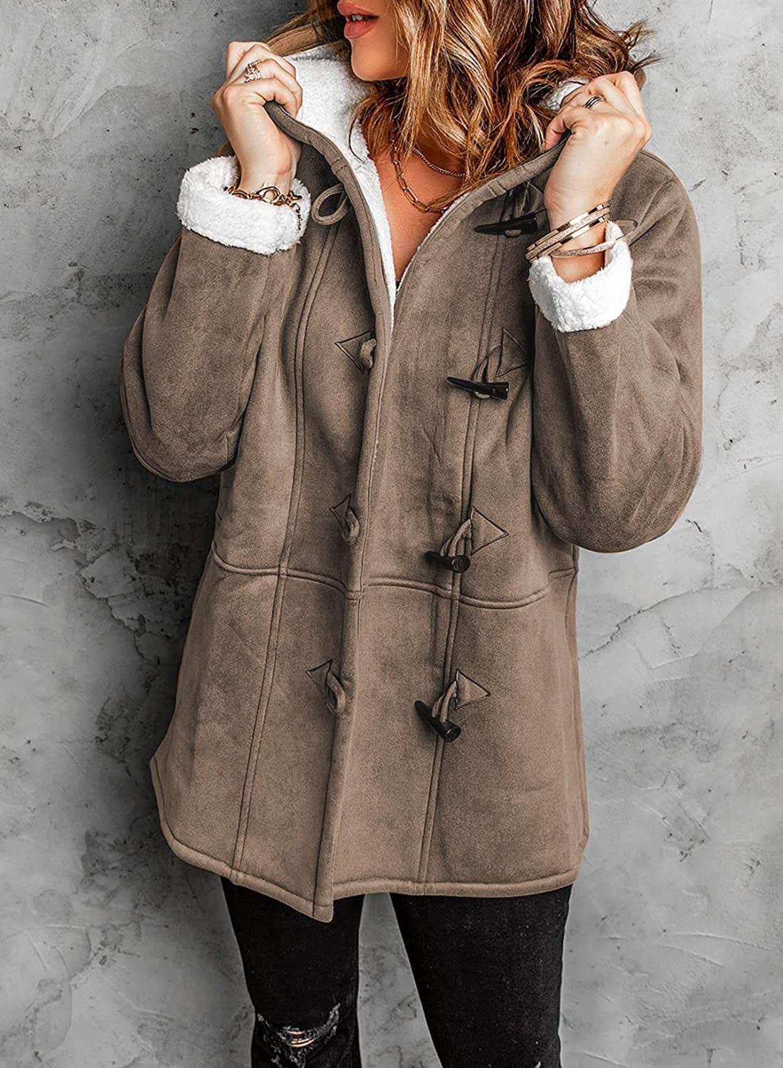 Women’s Mid-Length Windbreaker Coat – Warm Stylish Windproof Jacket - ZA-Zola