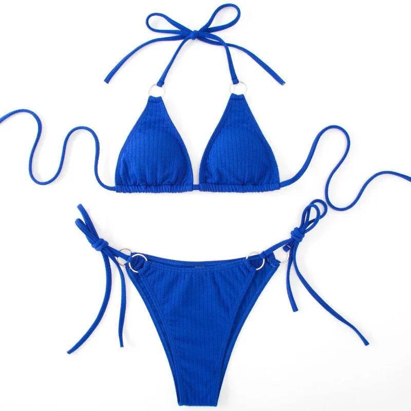 Sexy Bikini Set Summer Thong Swimsuit - ZA-Zola - ZA-Zola