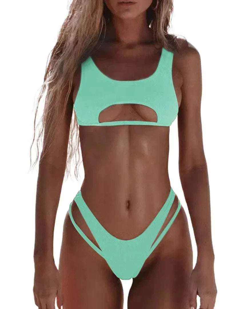 Snake Texture Bikini – Sexy & Durable Swimwear - ZA-Zola
