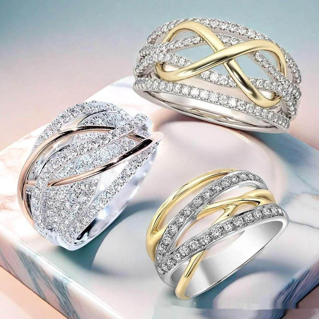 Exquisite Line Winding Design Ring for Women - ZA-Zola