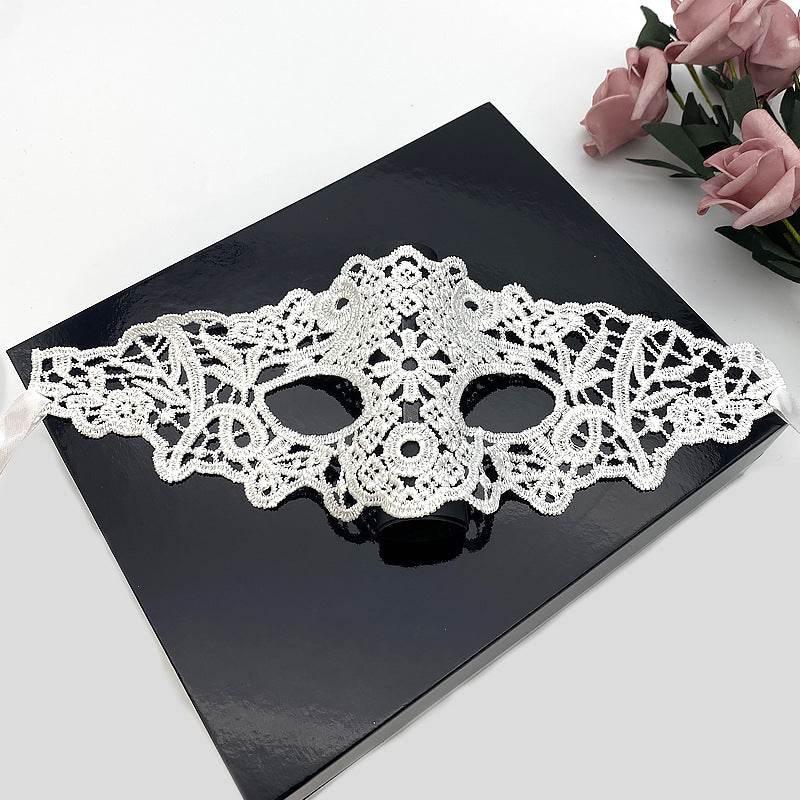 ZA-Zola Sexy Lace Half Face Eye Mask Halloween - ZA-Zola