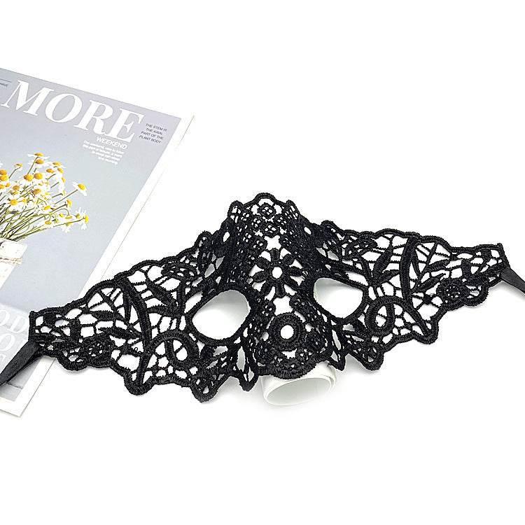 ZA-Zola Sexy Lace Half Face Eye Mask Halloween - ZA-Zola