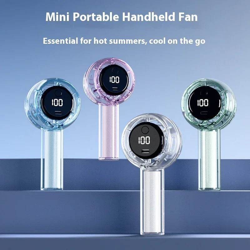 Mini Handheld USB Fan – Quiet, Stylish & Rechargeable - ZA-Zola