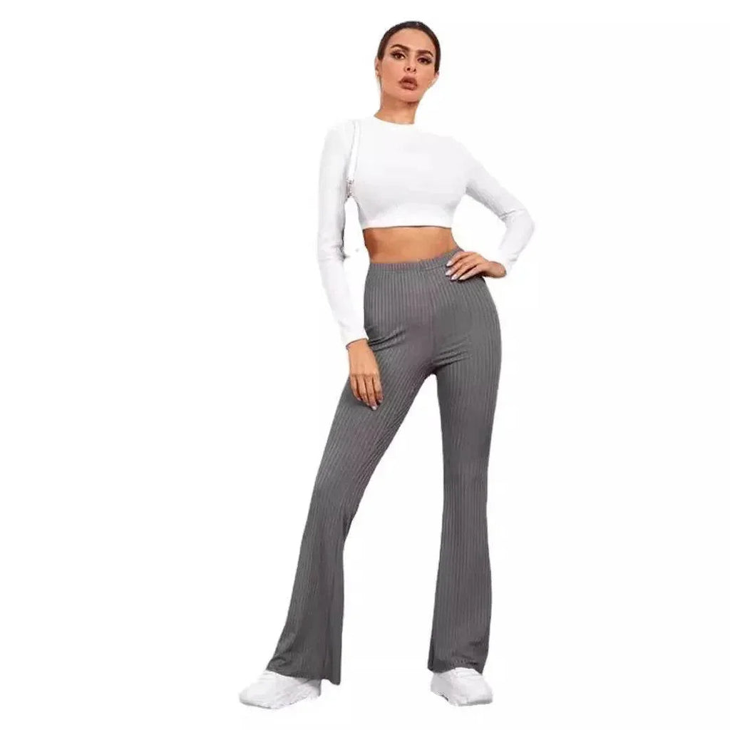 High Waist Yoga Pants – Tummy Control & Medium Elastic - ZA-Zola