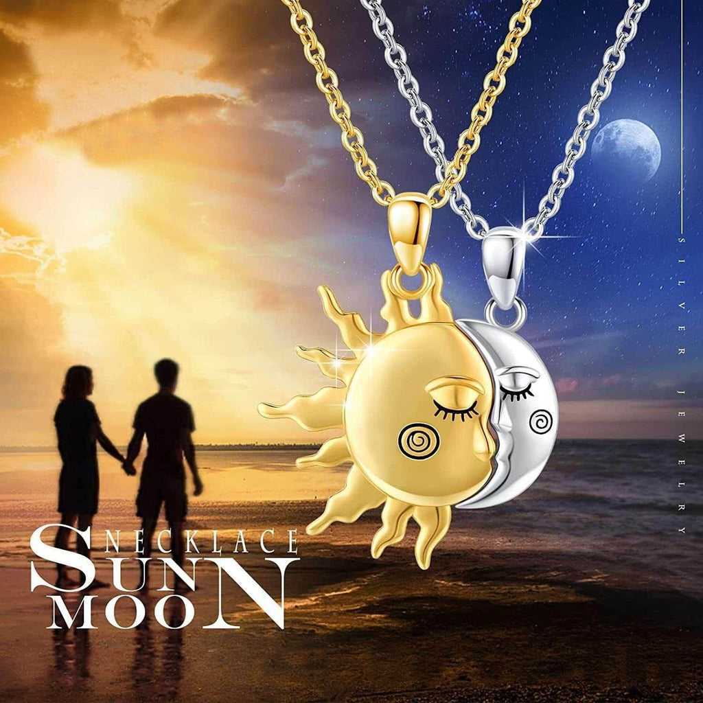 Shop 18K Magnetic Sun Star Necklace – Buy Now! - ZA-Zola