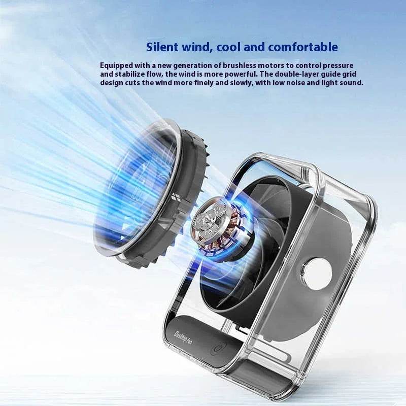 5000mAh Portable Cooling Desktop Fan – USB Power - ZA-Zola