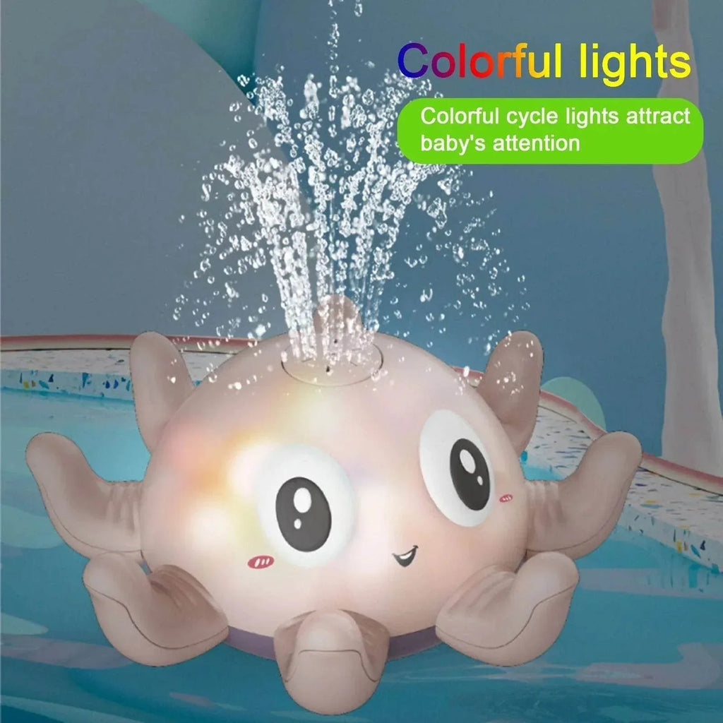 Interactive Baby Bath Toy with Water Spray & Lights - ZA-Zola