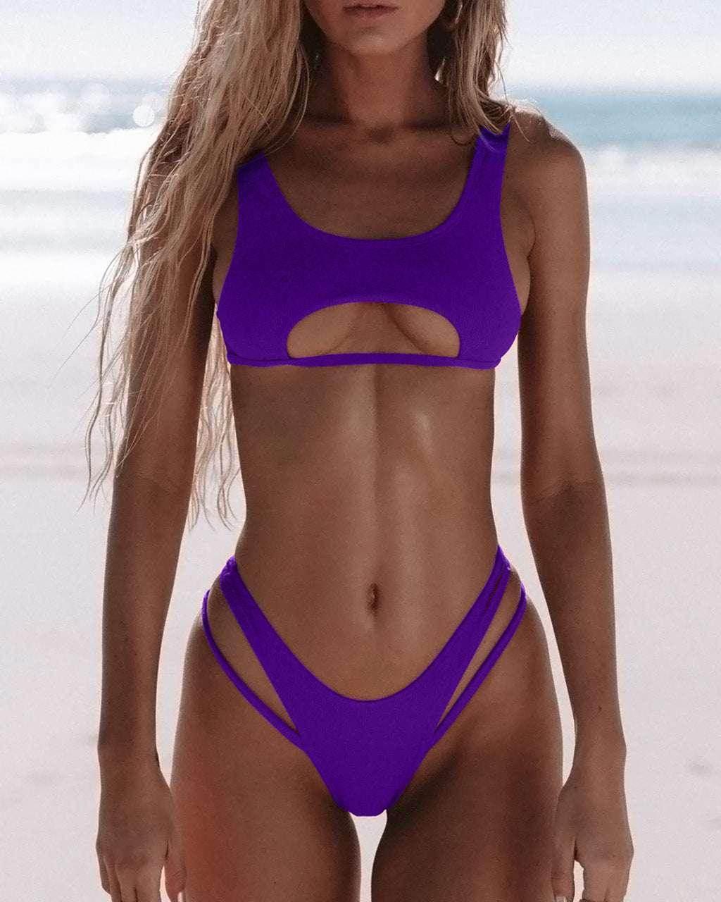 Snake Texture Bikini – Sexy & Durable Swimwear - ZA-Zola