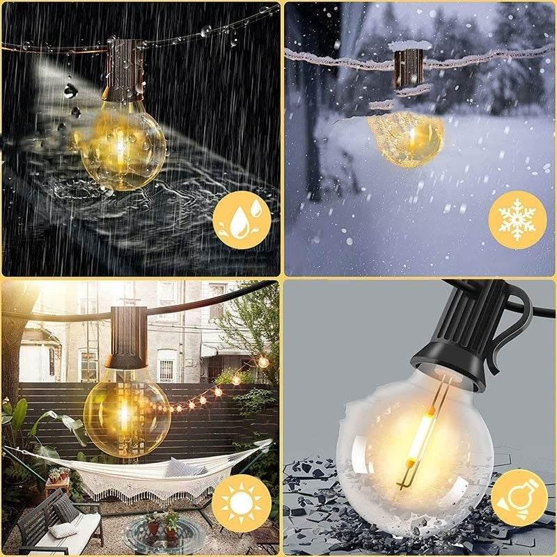 Outdoor G40 LED String Lights | Waterproof Globe Festival Garden Lamps - ZA-Zola