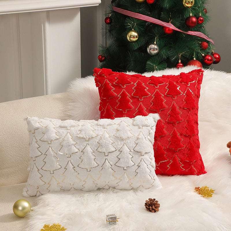 Holiday Ornament Pillow Plush Pillowcase | Cozy Bedroom Decor - ZA-Zola
