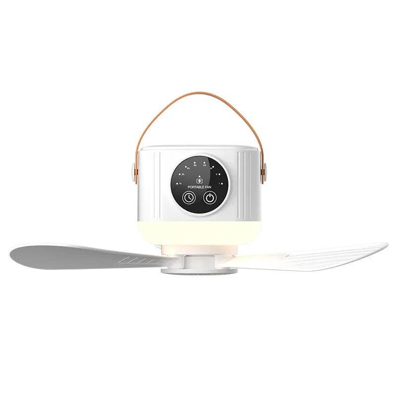 USB Camping Ceiling Fan with Light – Portable - ZA-Zola