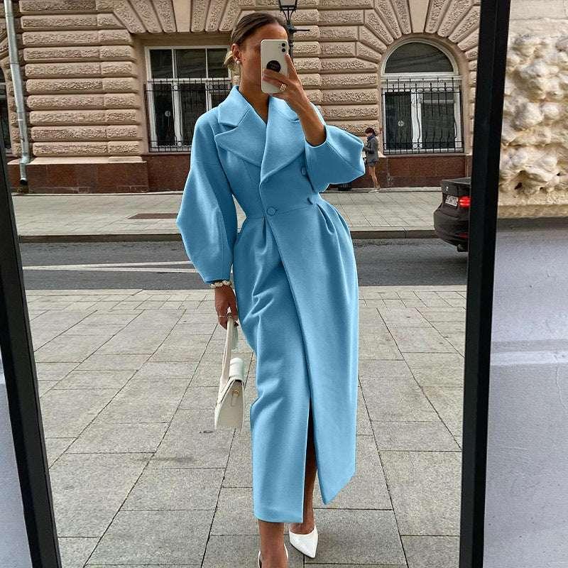 Vintage Court Jacket with Lantern Sleeves & Large Lapel - ZA-Zola