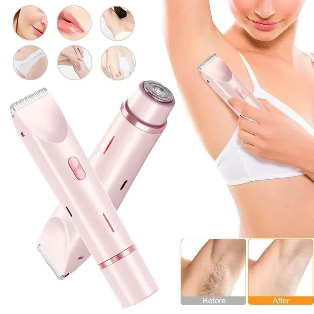 2-in-1 Electric Shaver for Women – Wet & Dry Use - ZA-Zola
