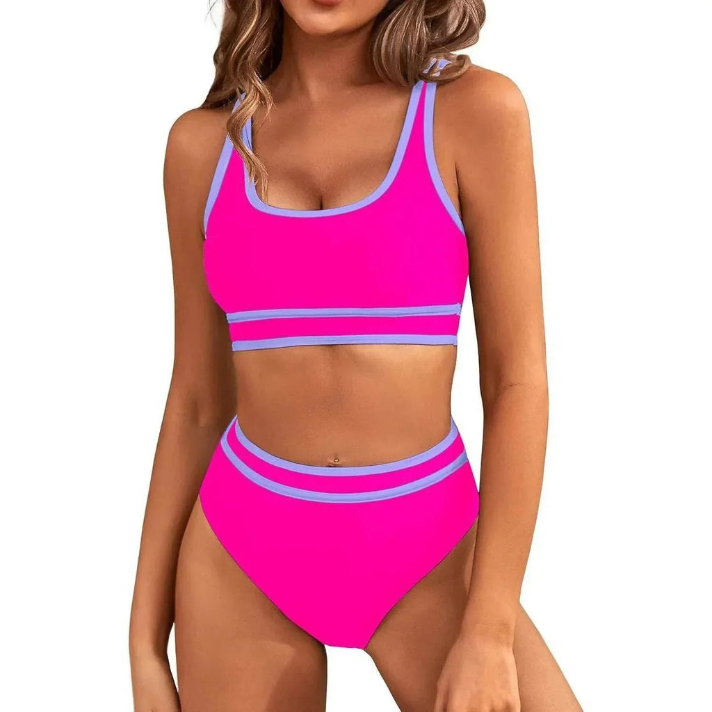 Tight-Fit Bikini | Sexy Solid Swimsuit – Buy Now - ZA-Zola