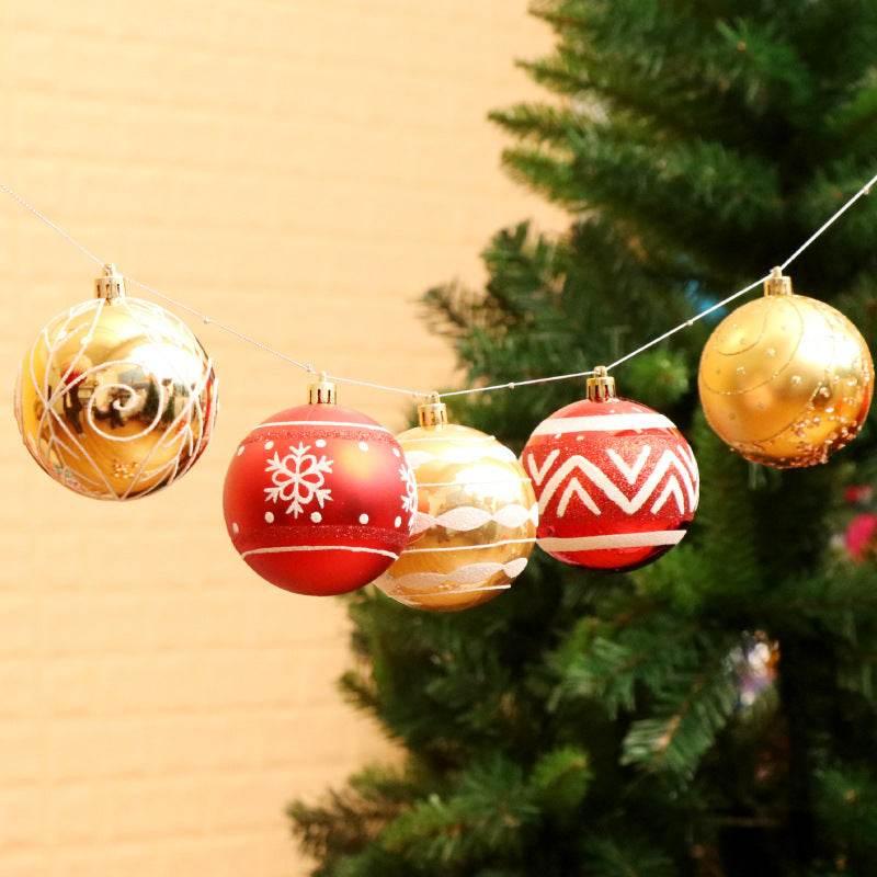 Christmas Ball Ornaments 6cm Set | Tree Decoration Balls - ZA-Zola
