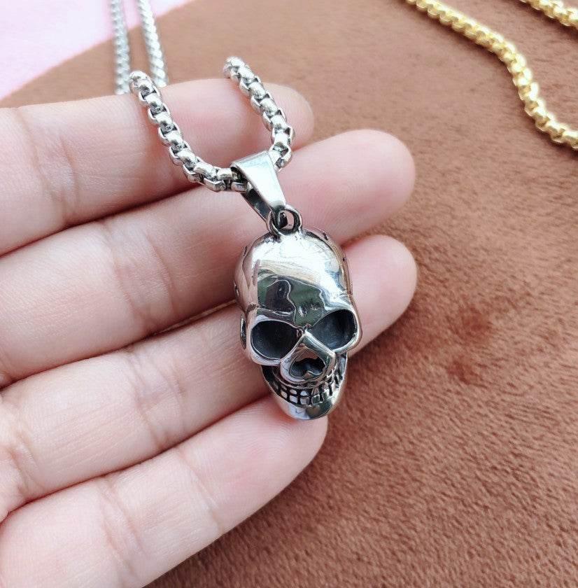 ZA-Zola Halloween Skull Punk Necklace Unisex - ZA-Zola
