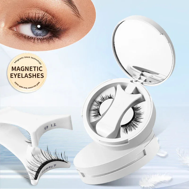 Magnetic False Eyelashes – Glue-Free Lash Set with Applicator - ZA-Zola