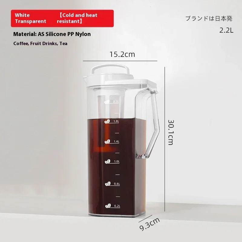 Coffee Cold Water Bottle – 1.6L & 2.2L Sizes - ZA-Zola