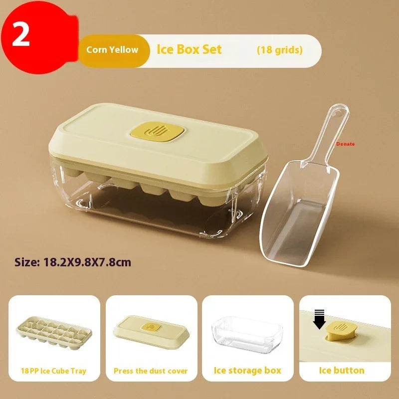 Food Grade Press Ice Cube Tray – Small & Large Sizes - ZA-Zola