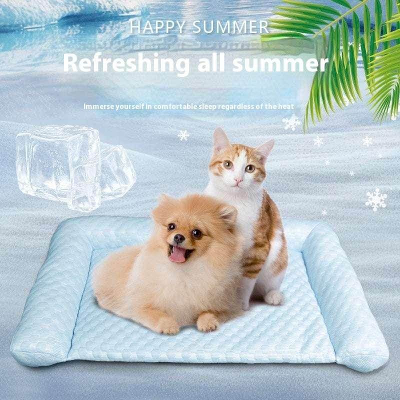 Cooling Pet Ice Mat – Summer Dog Bed for Comfort - ZA-Zola