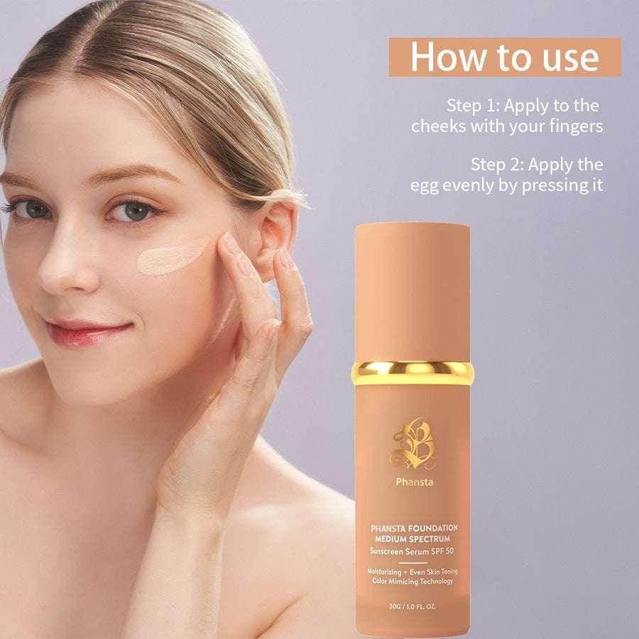 4-in-1 Color-Changing Concealer & Foundation - ZA-Zola