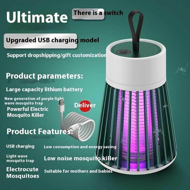 Electric Shock Mosquito Killer Lamp – Camping & Indoor Use (Rechargeable) - ZA-Zola
